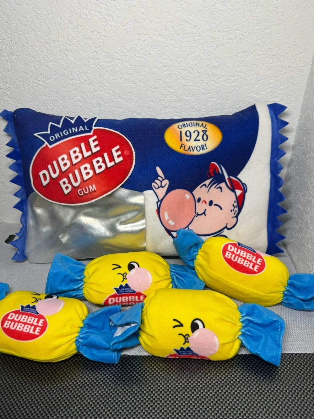 NWT Mini Plushie - Dubble Bubble 14